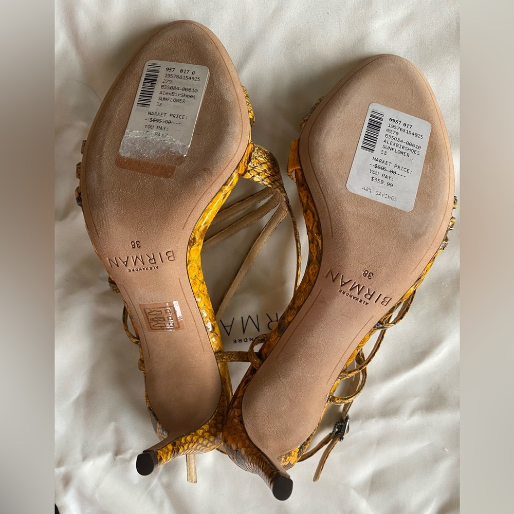 Alexandre Birman - Python Print Clarita Stiletto … - image 4